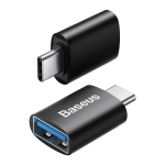 &Uuml;leminek Baseus  Baseus Ingenuity USB-C to USB-A adapter OTG (Black)