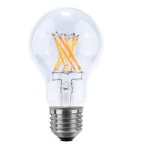 Laualamp segula  Segula LED Gluhlampe klar E27 6 5W 2700K dimmbar