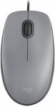 Arvutihiir Logitech  Logitech M110 Silent Wired Mouse  USB Type-A  1000 DPI  Mid Grey