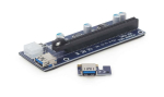 Muu arvutitarvik Gembird  Gembird PCI Express Riser Card (6-pin power connector)