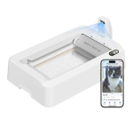 Kariloomade jaoks PETKIT  PETKIT Purobot Crystal Duo with Camera Self-Cleaning Cat Litter Box  White