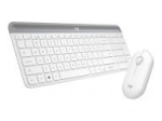 Arvuti klaviatuur Logitech  Logitech MK470 keyboard Mouse included USB QWERTY English White 5099206086616