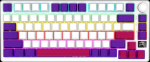 Arvuti klaviatuur LORGAR  LORGAR KBP7075W  Wireless 75% Mechanical Gaming Keyboard Pro  White  EN layout
