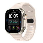 Muu Tech-Protect Tech-Protect Silicone Line Strap for Apple Watch 44 / 45 / 46 / 49 mm - Beige