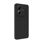 Tagakaaned Evelatus Xiaomi Poco X6 Pro Premium Soft Touch Silicone Case Black