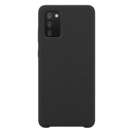 Tagakaaned Hurtel  Silicone Case Soft Flexible Rubber Cover for Samsung Galaxy A03s black
