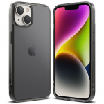 Tagakaaned Ringke Ringke Fusion Matte case iPhone 14 Plus cover with a gel frame gray