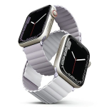 Tagakaaned UNIQ Uniq Revix strap for Apple Watch 1/2/3/4/5/6/7/8/SE/SE2/Ultra 42/44/45/49mm - lilac-white