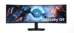 Monitorid Samsung LS49FG910EUXEN 49" Gaming Monitor Odyssey DQHD G9 G91F 5120x1440/32:9/350cd/m2/1ms, HDMI, USB