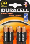 Muu arvutitarvik Duracell AA/LR6, Alkaline Basic MN1500, 4 pc(s)