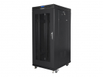 Serverid Lanberg Rack cabinet 19" free-standing 27U/600x800 (flat pack) with mesh door ICD V2, black |