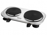 Elektriline ahi Camry CR 6511 Number of burners/cooking zones 2, Rotary knobs, Stainless steel, Electric, Hot plate