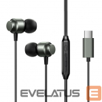 K&otilde;rvaklapid Joyroom Joyroom JR-EC06 USB-C in-ear headphones - gray