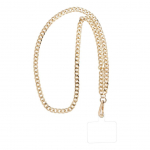 Muu OEM  CHAIN #81 Phone lanyard, Phone pendant / cord length 80cm (40cm in the loop) / on neck - gold