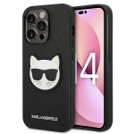 Tagakaaned Karl Lagerfeld Karl Lagerfeld KLHCP14XSAPCHK iPhone 14 Pro Max 6,7" hardcase czarny/black Saffiano Choupette Head Patch