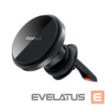 Muu telefoni lisavarustus Choetech Choetech T204-F magnetic car holder with 15W wireless charging - black