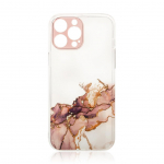 Tagakaaned Hurtel  Marble Case Cover for Samsung Galaxy A12 5G Gel Cover Marble Brown