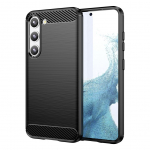 Tagakaaned Hurtel  Carbon Case case for Samsung Galaxy S23+ flexible silicone carbon cover black