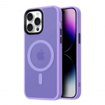 Tagakaaned Hurtel - Magnetic Collection MagSafe iPhone 16 Pro Max Case - Purple