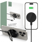 Adaptrid Tech-Protect  Tech-Protect QI15W-A33 Inductive Charger with MagSafe and Stand with USB-A / USB-C Cable - Black