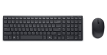 Arvuti klaviatuur Dell | Silent Keyboard and Mouse | KM555 | Keyboard and Mouse Set | Wireless | Estonian (QWERTY) | Black | 2.4 GHz, Bluetooth 5.1 | Wireless connection