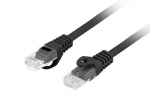 Monitori tarvik Lanberg Patchcord Cat.6 UTP LSZH CU | PCU6-10CU-0050-BK | 0.5 m