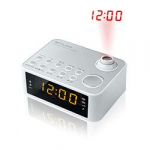Interaktiivne lahendus Muse  Clock radio  M-178PW White, 0.9 inch amber LED, with dimmer