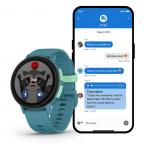 Nutikell Garmin  Bounce 2, GPS, Wi-Fi, LTE, kids watch Turquoise