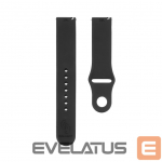 Rihm Connect 20mm Silicone Loop Watch Strap (S/M 110mm) Black