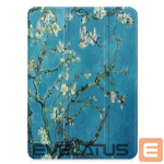 Kaaned iLike Galaxy Tab A7 Lite 8.7 T200 / T225 Tri-Fold Eco-Leather Stand Case Sakura