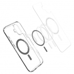 Muu Spigen SPIGEN case ULTRA HYBRID MAG compatible with MagSafe for IPHONE 16 Plus black