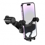 Automaatne hoidja Hoco  Gravity car phone holder Hoco air vent H66 black