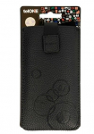Universaal mobiiltasku iLike Universal DEKO 1 CASE (SIZE 17) FOR IPHONE 11 PRO MAX/XS MAX Black