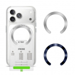 Muud kaubad Tech-Protect Tech-Protect MMP-210 MagSafe 2-Pack Magnetic Ring - Silver / Navy Blue