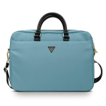 S&uuml;learvuti kott Guess  Guess Nylon Triangle Logo bag for a 16" laptop - blue