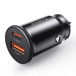 Adaptrid Orico  Orico PowerMini 30W USB-C + USB-A Car Charger - Black