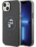 Tagakaaned Karl Lagerfeld Apple iPhone 15 HC MAGSAFE IML KC GLITTER Black