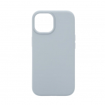 Tagakaaned Evelatus Apple iPhone 15 Premium Magsafe Soft Touch Silicone Case New Function Grey Blue