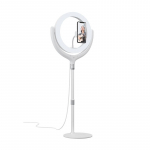 R&otilde;ngahoidja Devia Phone stand holder with LED lamp 40cm White