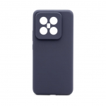 Tagakaaned Connect Xiaomi 14 Pro Premium Quality Magnetic Soft Touch Silicone Case Midnight Blue
