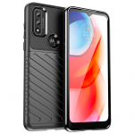 Tagakaaned Hurtel Thunder Case flexible armored cover for Motorola Moto G Play 2022 black