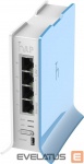 Ruuterid Mikrotik Access Point RB941-2nD-TC hAP Lite 802.11n, 2.4GHz, 10/100 Mbit/s, Ethernet LAN (RJ-45) ports 4, MU-MiMO Yes, no PoE