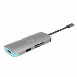 Muu arvutitarvik I-TEC  USB C MetalNanoDock 4K HDMI+PD 60W