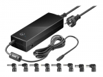 Kaabel Goobay  55004 Notebook Power Supply 134.5 W, Black