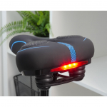 Jalgratta tarvik OEM  Bike saddle with built-in LED light FSBSD-232-1 black
