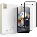 Muud kaubad Tech-Protect  Tech-Protect Glass Fit+ 2-pack tempered glass for Motorola Moto G56 5G - black