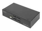 Server &ndash; muud tarvikud Digitus KVM Switch, 4 Port, Single Display, 4K, HDMI | DS-12880