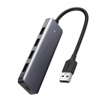 Kaabel Ugreen Ugreen USB HUB - 4x USB 3.2 Gen 1 with micro USB power port gray (CM219 50985)