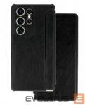 Kaaned - kaaned iLike Samsung GALAXY A34 5G RAZOR LEATHER BOOK HOLSTER Black