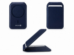 Universaal mobiiltasku Evelatus Universal Magnetic Wallet With Stand Dark Blue